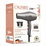سشوار کرونیر CR-7966 | 2500 وات حرفه ای با موتور AC - Image 2