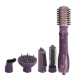 سشوار چرخشی انزو مدل ENZO EN-4136 (Nano Brush) | سشوار برس‌دار 5 کاره حرفه‌ای 1500 وات - Image 3