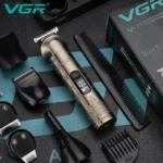 ست ماشین اصلاح 8 کاره وی جی آر مدل VGR V-110 | ماشین اصلاح حرفه‌ای چندکاره ضد آب - Image 2