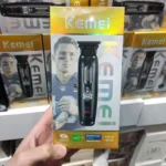 ماشین اصلاح حرفه‌ای شارژی کیمی KEMEI KM-1728 خط زن اصلی و اورجینال - Image 4