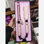 ست اتو مو و بابلیس انزو مدل EN-3314 اصل | دارای نمایشگر LED و بابلیس 19 میلی‌متری - Image 4