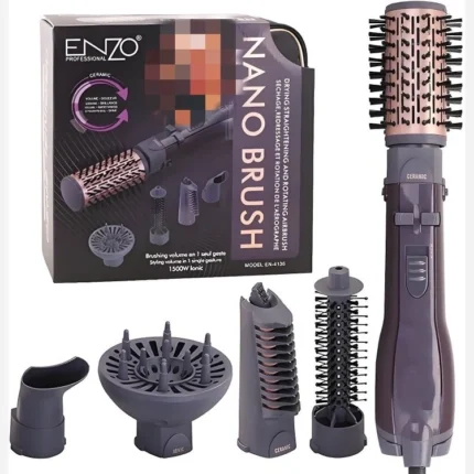 سشوار چرخشی انزو مدل ENZO EN-4136 (Nano Brush)